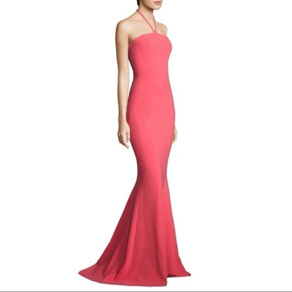 Likely Viceroy Halter Mermaid Gown Dress - Picture 1 of 11